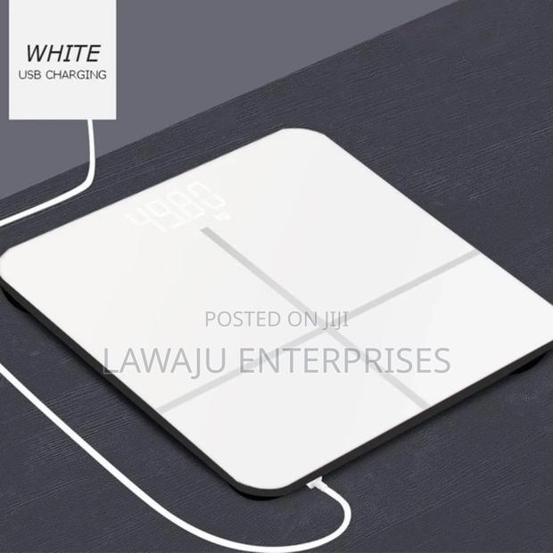 White Smart Digital Electronic Body Scale