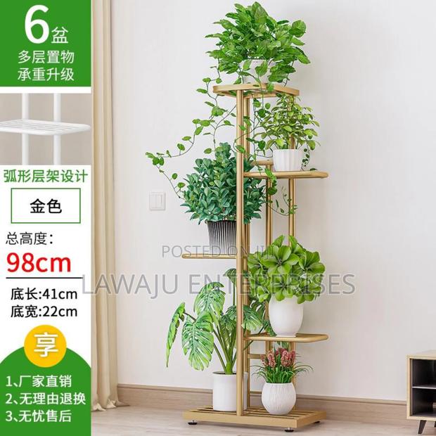 5 Layer Metal Flower Stand