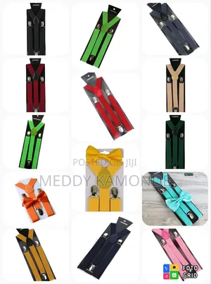 Kids/Adult Suspender/Bow Tie