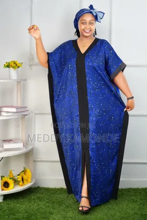 Blue/Maroon/Green Church/Ruracio Dress
