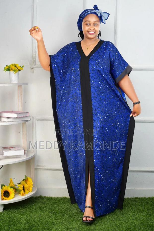 Blue/Maroon/Green Church/Ruracio Dress