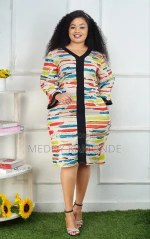 Classy Multicolour Official Dress