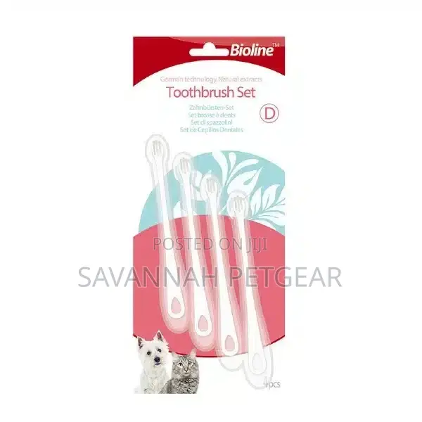 Bioline Toothbrush Set for Cat and Puppy