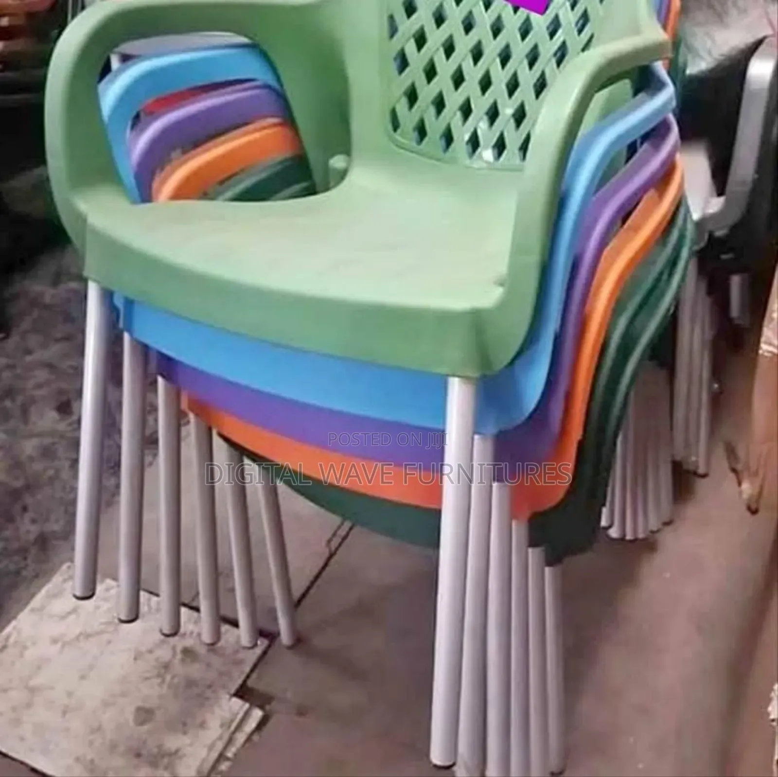 Heavy Quality Colored Plastic Chairs