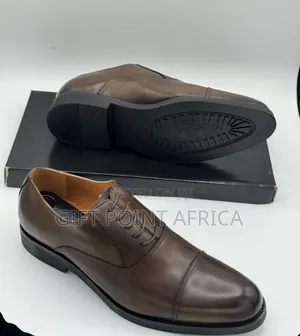 Official Leather Brown Shoes for Men