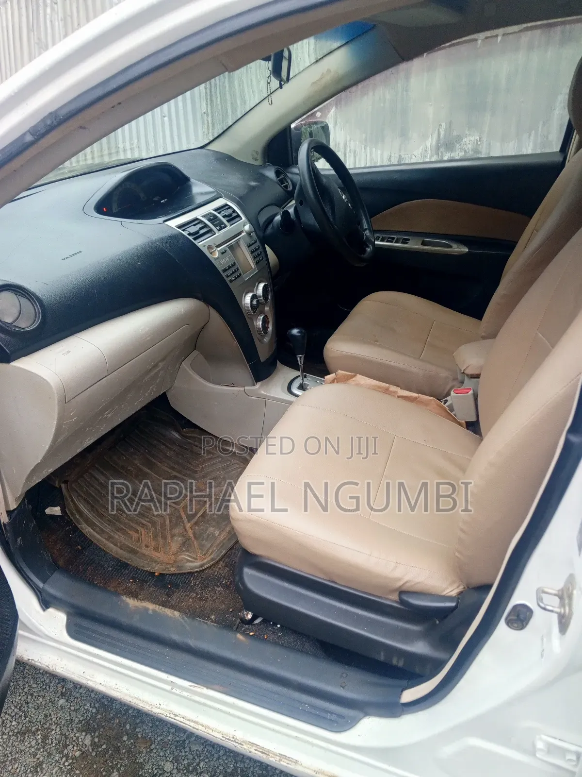 Toyota Belta 2007 White