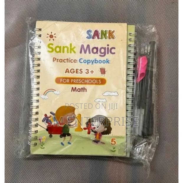 Sank Magic Copy Books Set of 4 and 10 Refilling Pens - main view