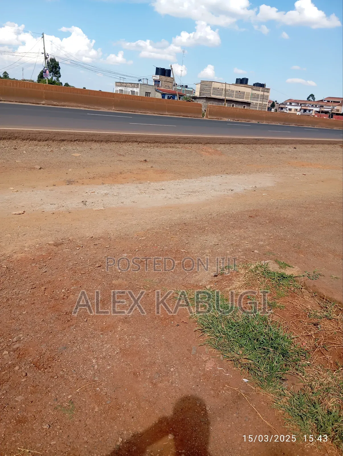 Plot for Sale Touching Waiyaki Way