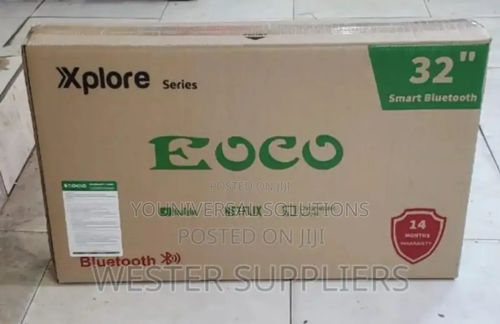 32 Inches Ecco Smart Android Digital Tv With Bluetooth