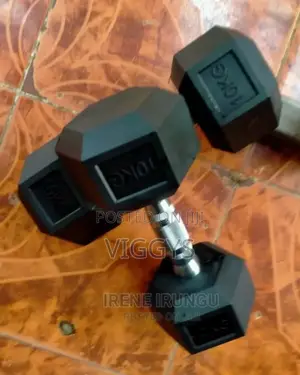10kg Dumbell Hexagonal