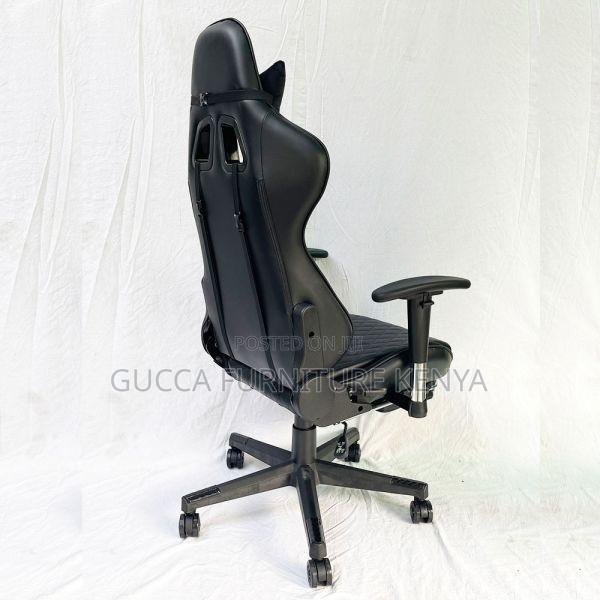 Office Chairs: Black Gaming Chair for Office Home Leather