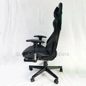 Office Chairs: Black Gaming Chair for Office Home Leather
