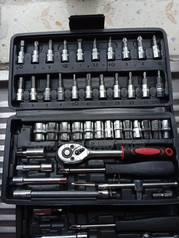 46pc Socket Ratchet Spanner Set