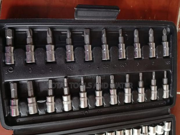 46pc Socket Spanner Set With 4mm to 14mm Sockets - thumbnail 3