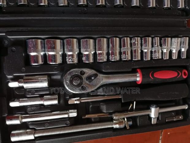 46pc Socket Spanner Set With 4mm to 14mm Sockets - main view