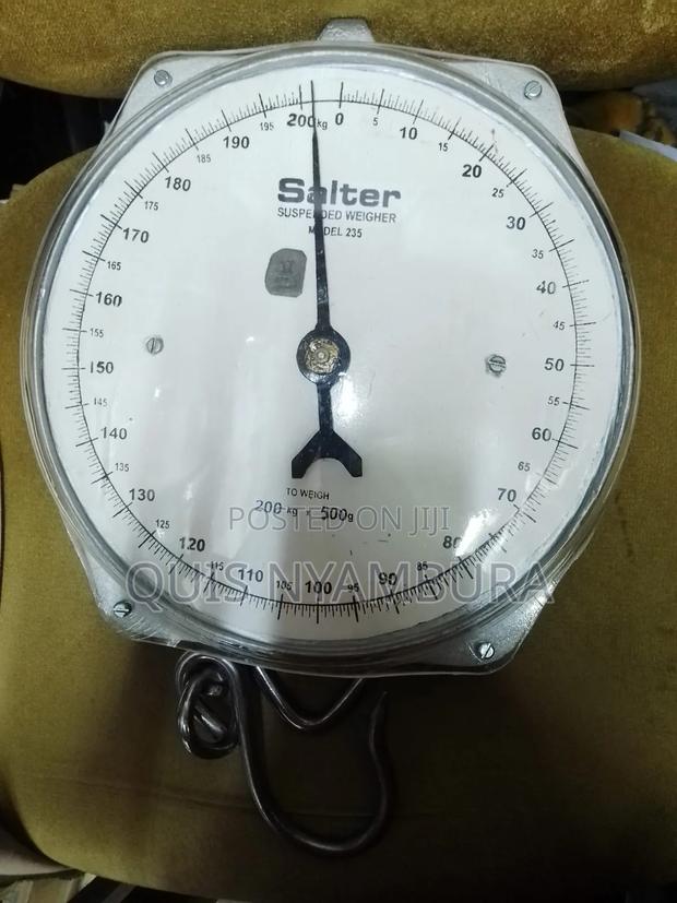 Salter Scale 200kg Machine/Heavy Duty 200kg Scale - main view