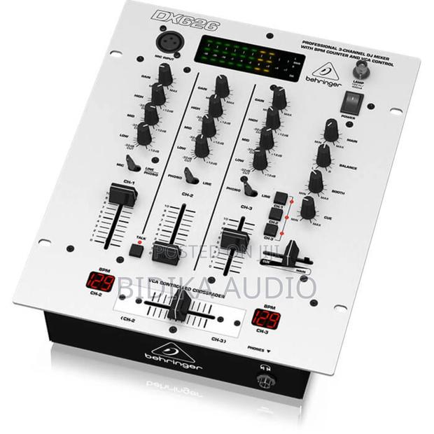 New Behringer Dx626 3 Channel Dj Mixer