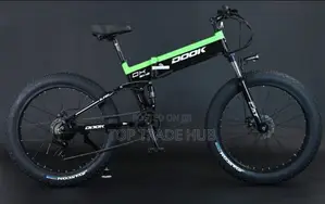Dook Electric 26 Inch Fat Tyre Bike Foldable 48v 10ah 500w
