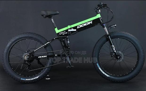 Dook Electric 26 Inch Fat Tyre Bike Foldable 48v 10ah 500w