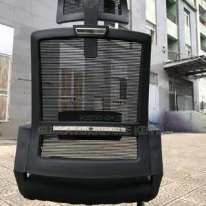 Office Chairs: Modern High Headrest Mesh Office Chair