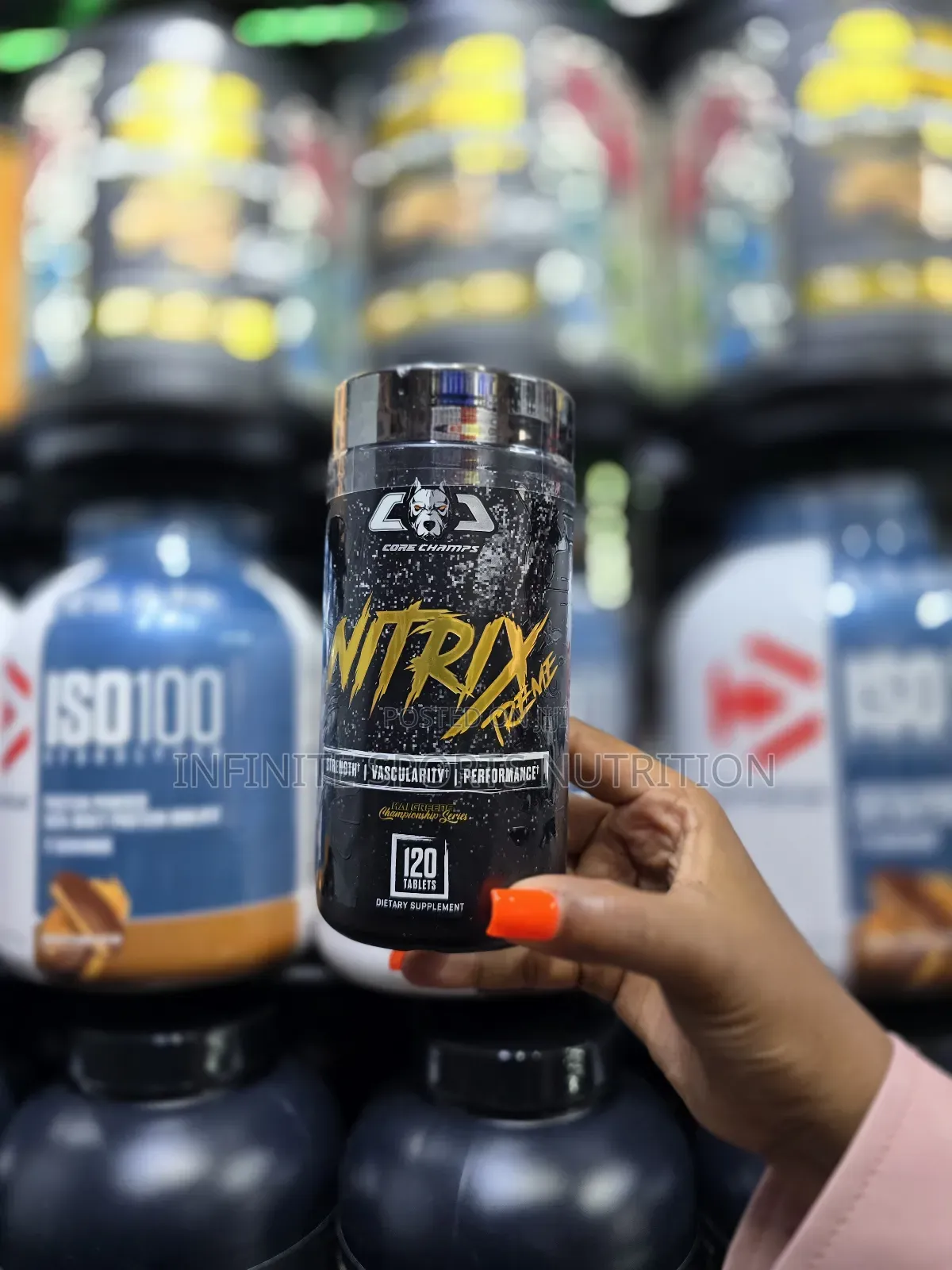 Core Champs Nitrix Xtreme(Nitric Oxide) 120 Tabs