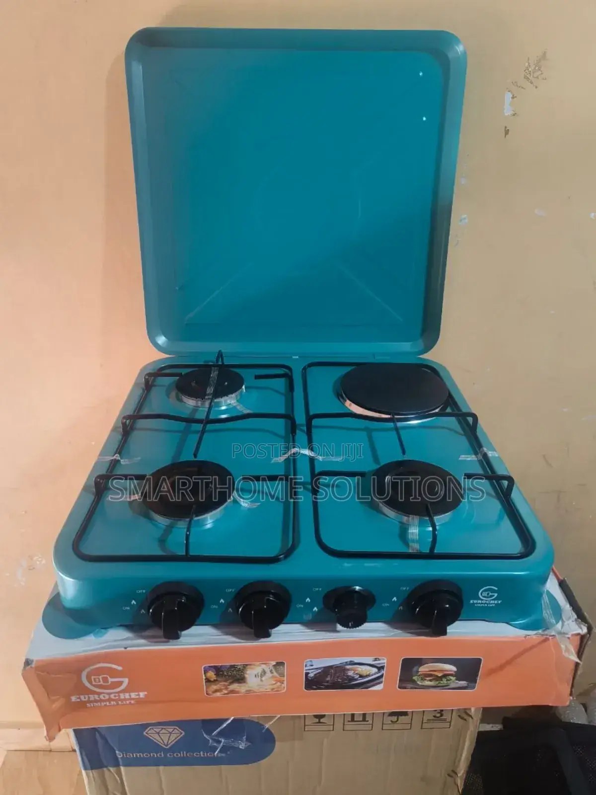 Eurochef Table Top 3+1 Burner Cooker