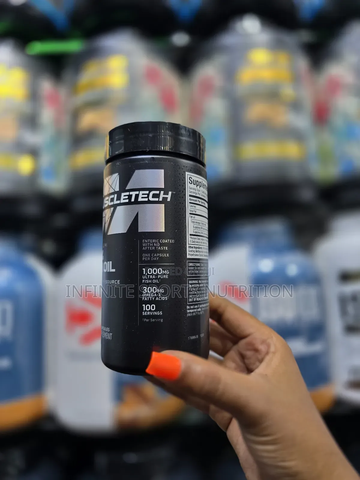 Muscle Tech Fish Oil 100 Softgels