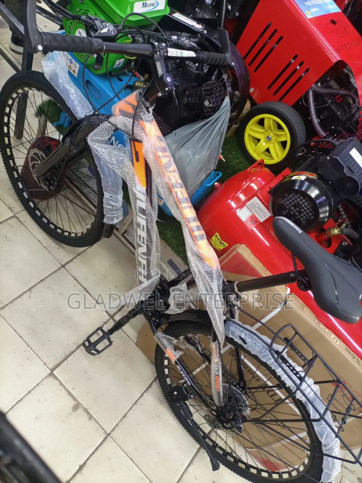 Sew Smart Bicycle Size 26 With Gear and Back Seat