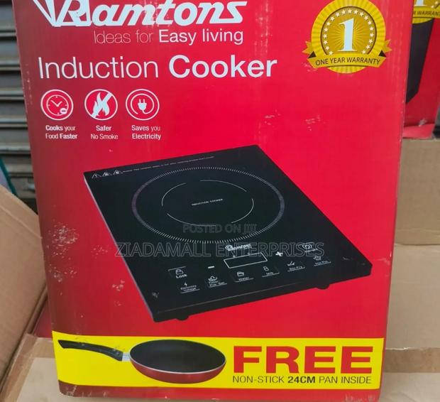 Ramtons With Pan Induction Cooker - main view