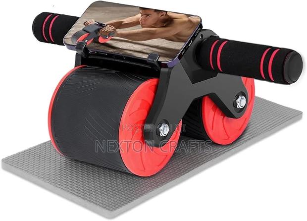Fitness Ab Roller Wheel Automatic Rebound Belly Wheel - main view