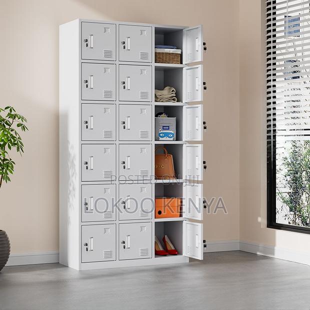 Office Cabinet: 9-Locker Children Storage Office Cabinet - thumbnail 3