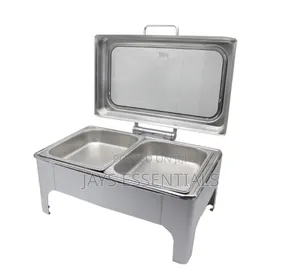 9 Litres White Hydraulic Chaffing Dish