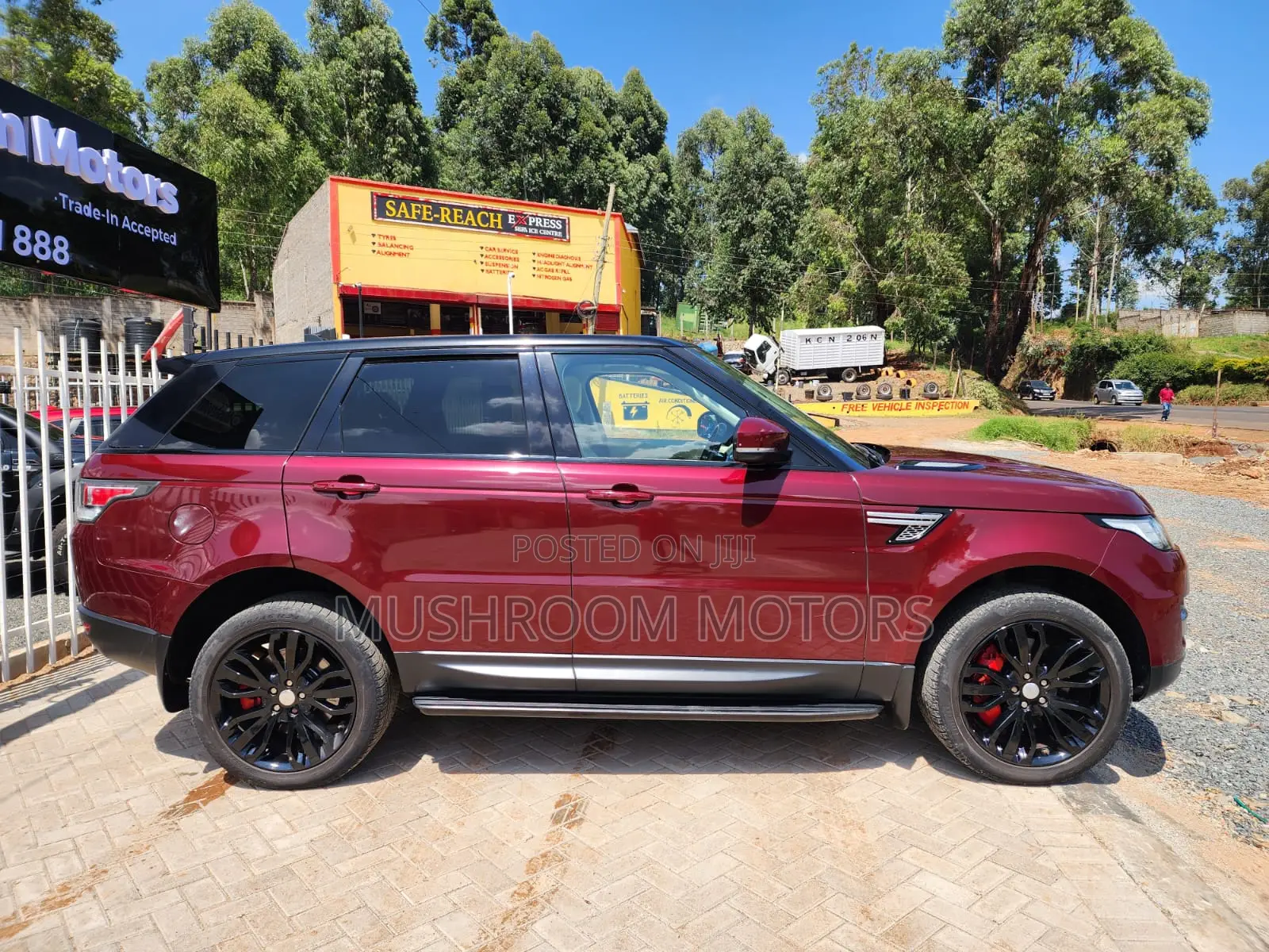 Land Rover Range Rover Sport Supercharged 2018 Burgundy