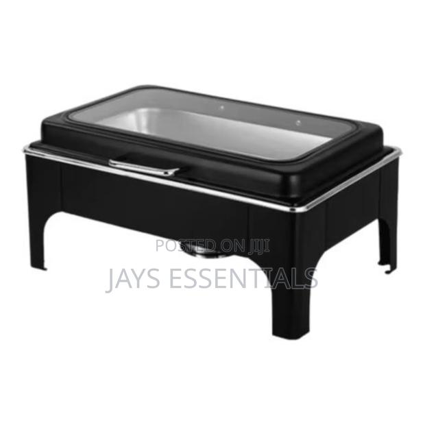 9 Litres Black Hydraulic Chaffing Dish