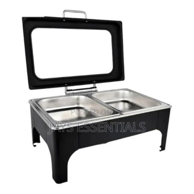 9 Litres Black Hydraulic Chaffing Dish - thumbnail 3