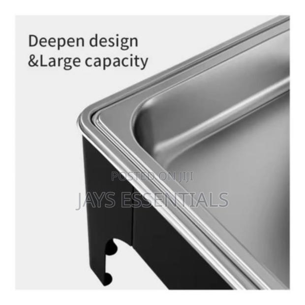 9 Litres Black Hydraulic Chaffing Dish - thumbnail 5