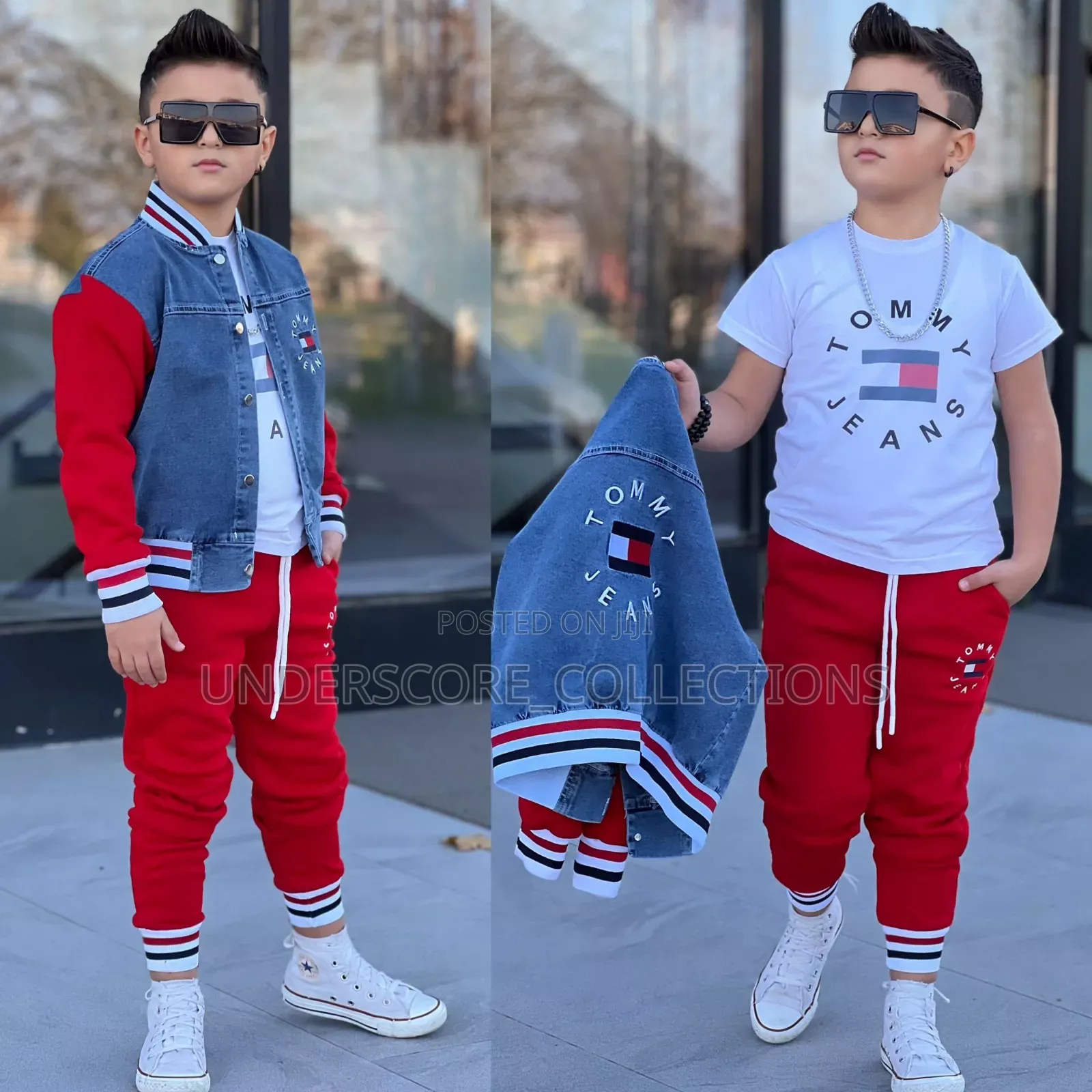 Denim/Cotton Kids Clothing Sets