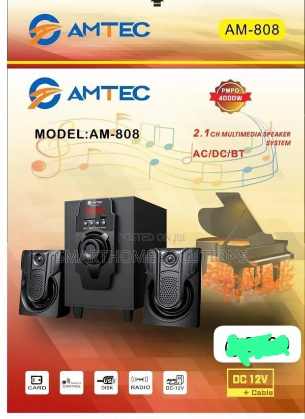 Amtec 2.1 Channel Best Sub Woofer System - main view