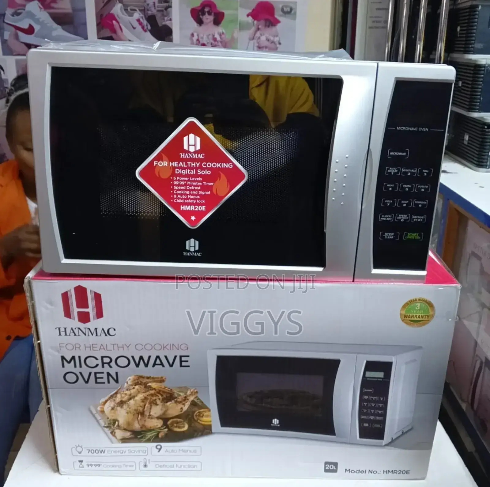20 Litres Hanmac Digital Microwave At