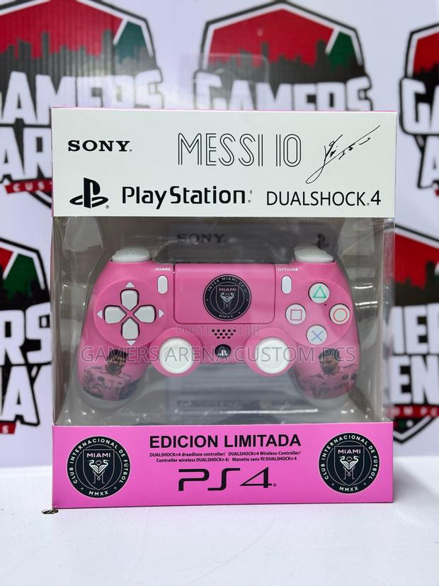 Sony Ps4 Wireless Dualshock Controller Messi Limited Edition - thumbnail 4
