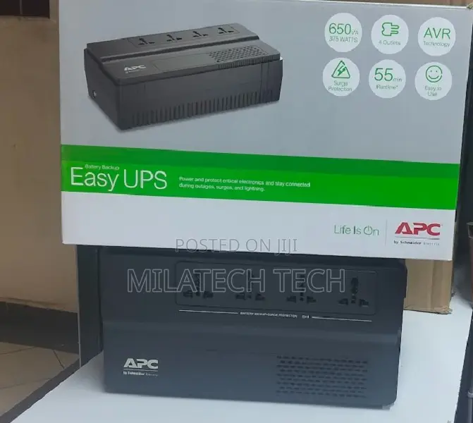 650va Apc Ups/ 650va Apc/ New Avr