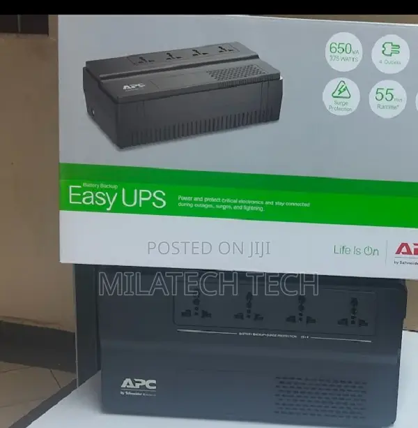 Apc Ups Back Up 650 Va Better Quality