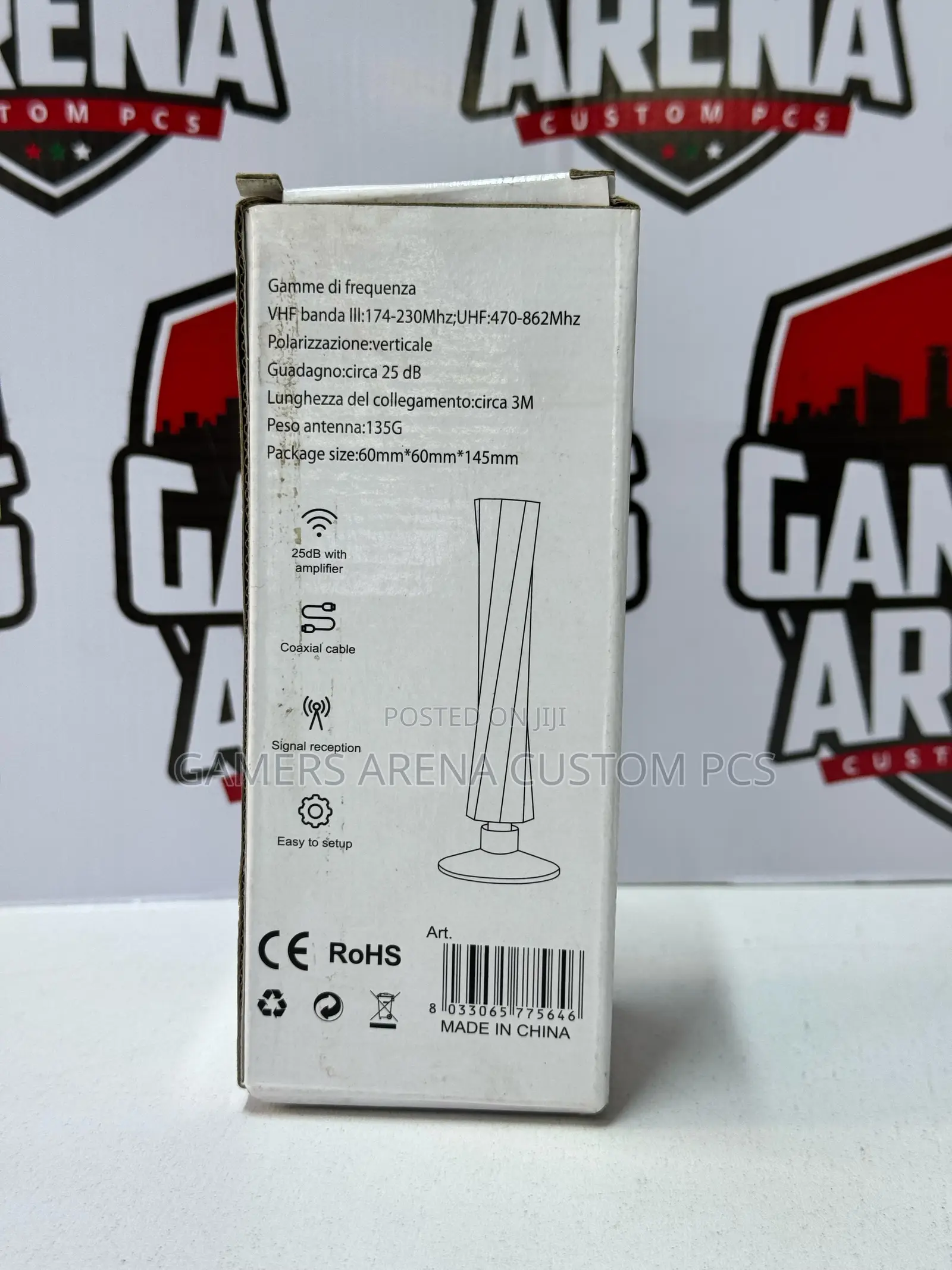 Indoor Hd Digital Tv Antenna With Amplifier for Smart Tv