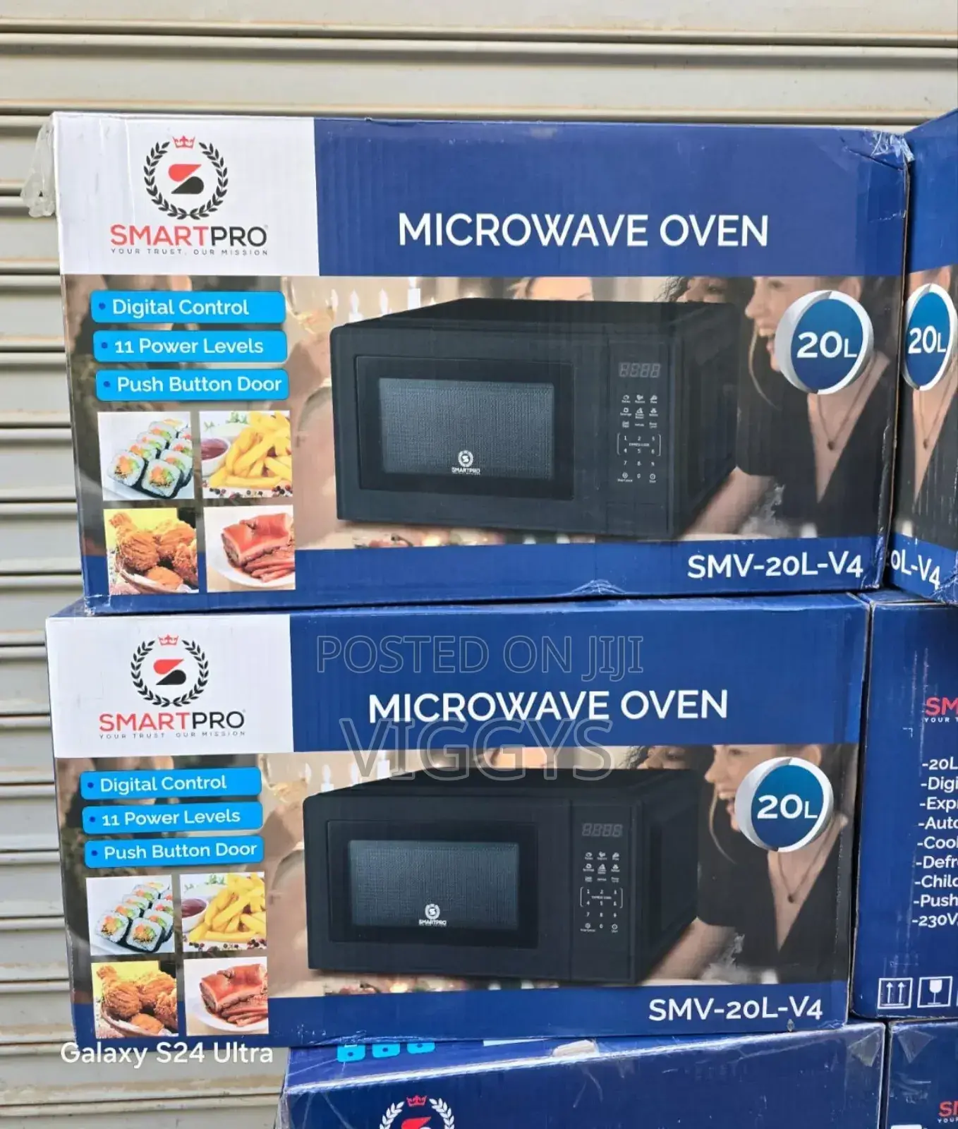 20 Litres Smart Pro Digital Black Microwave Nm.