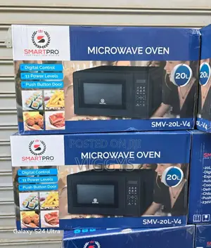 20 Litres Smart Pro Digital Black Microwave Nm.