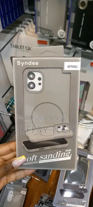 Nothing Phone 1 Syndee Soft Sanding Magsafe Slim Case-Gray