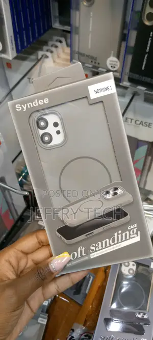 Nothing Phone 1 Syndee Soft Sanding Magsafe Slim Case-Gray
