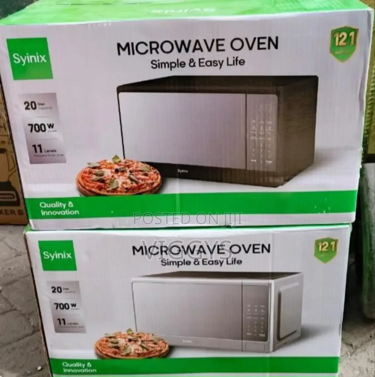 Syinix Microwave. - Digital. 
Silver or Black