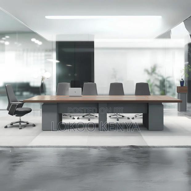 Office Table: 3 Meter Conference Room Office Table - thumbnail 4