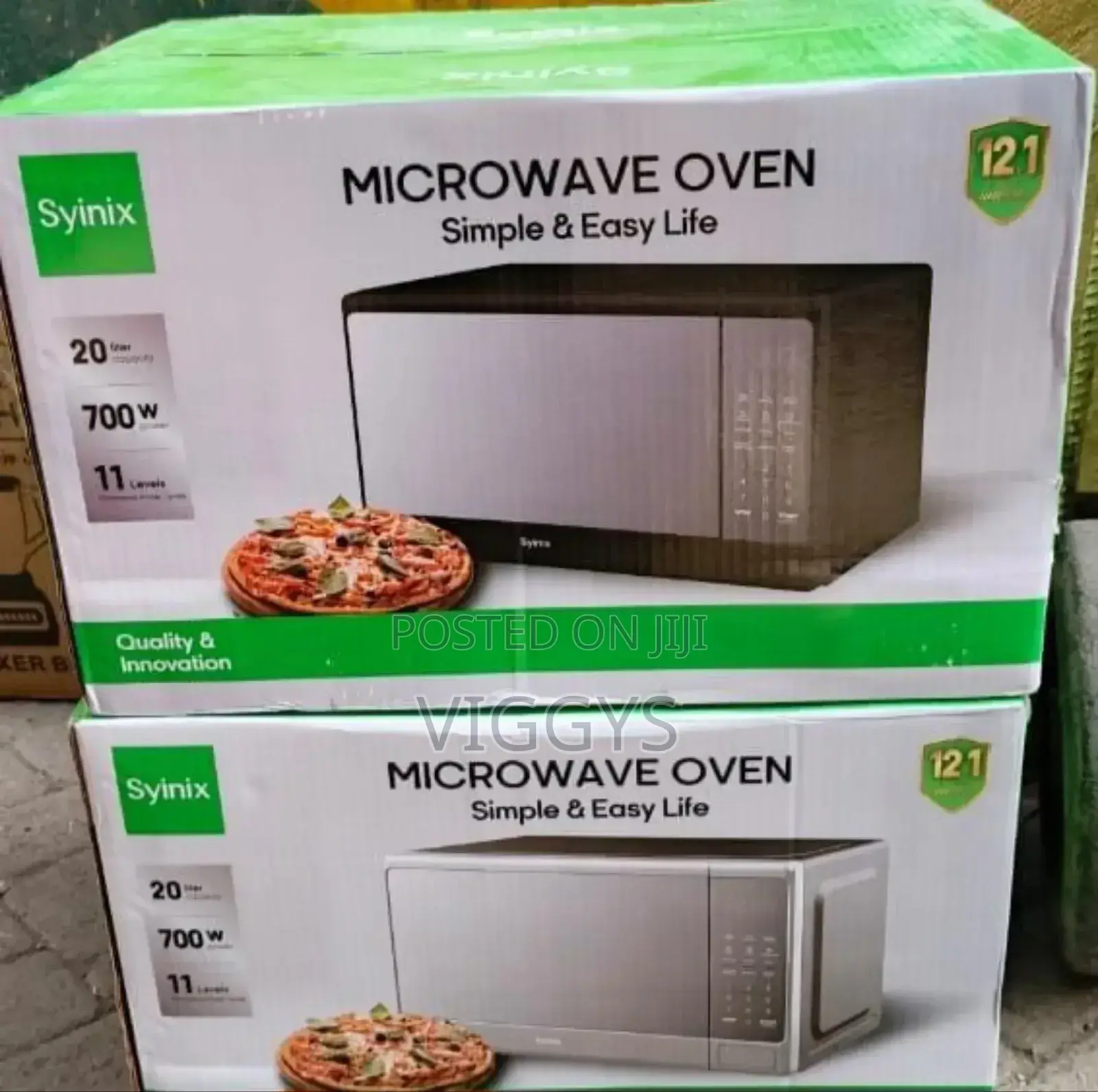 Syinix Microwave. - Digital. 
Silver or Black Available.